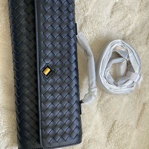 Black luxury designer bag